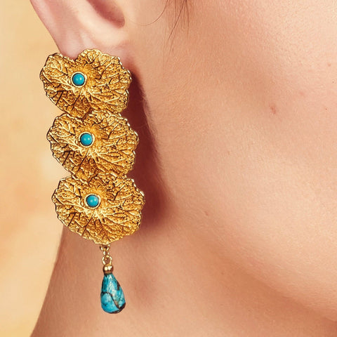 Arvino | Gulbaag Drop Earrings