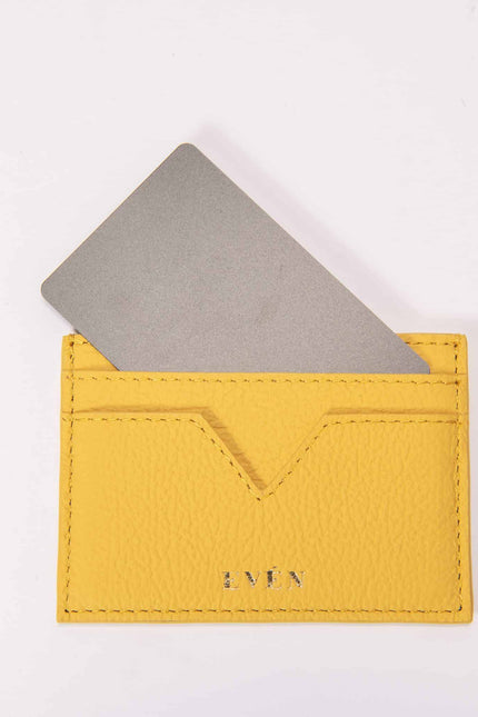 EVÉN I MUZI Cardholder - Yellow