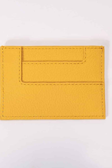 EVÉN I MUZI Cardholder - Yellow