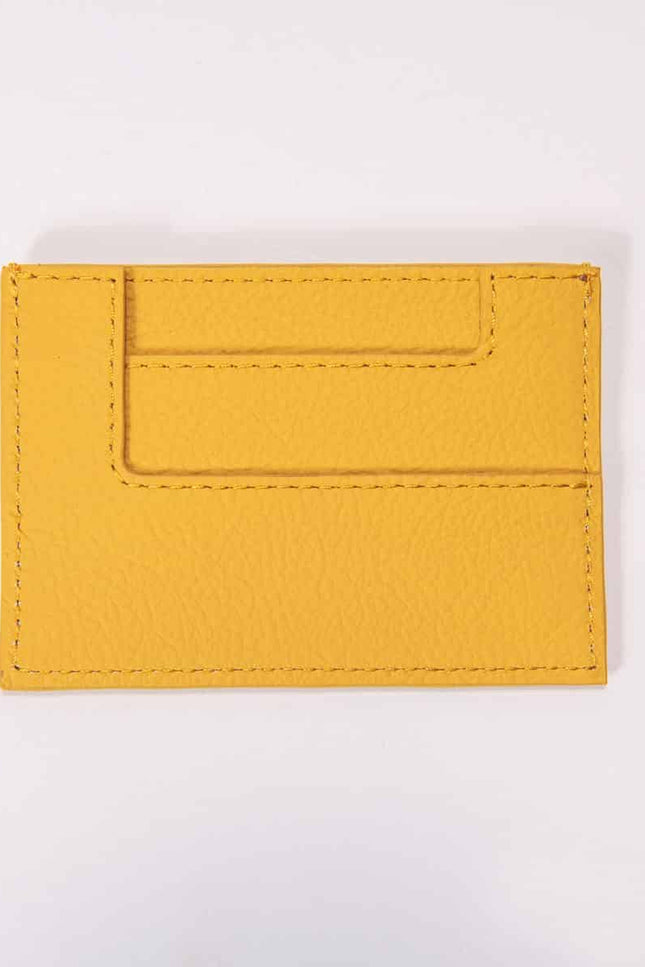 EVÉN I MUZI Cardholder - Yellow