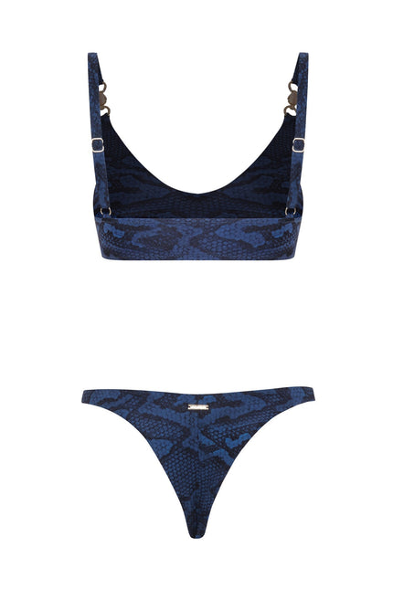 MOVOM Kaelis Bralet Bikini, çok renkli versiyon, model üzerinde görünüm