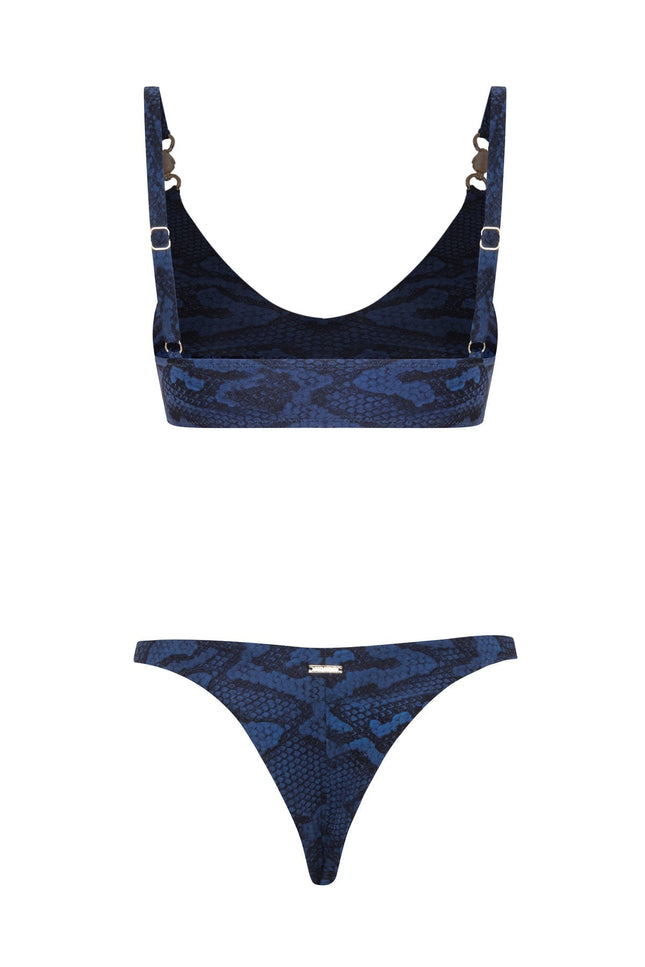 MOVOM Kaelis Bralet Bikini, çok renkli versiyon, model üzerinde görünüm