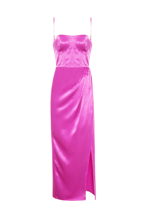 Movom | Sukienka maxi Santo z gorsetem