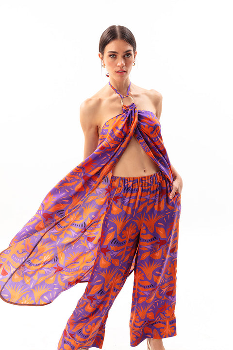 Movom | Mauve Blouse long