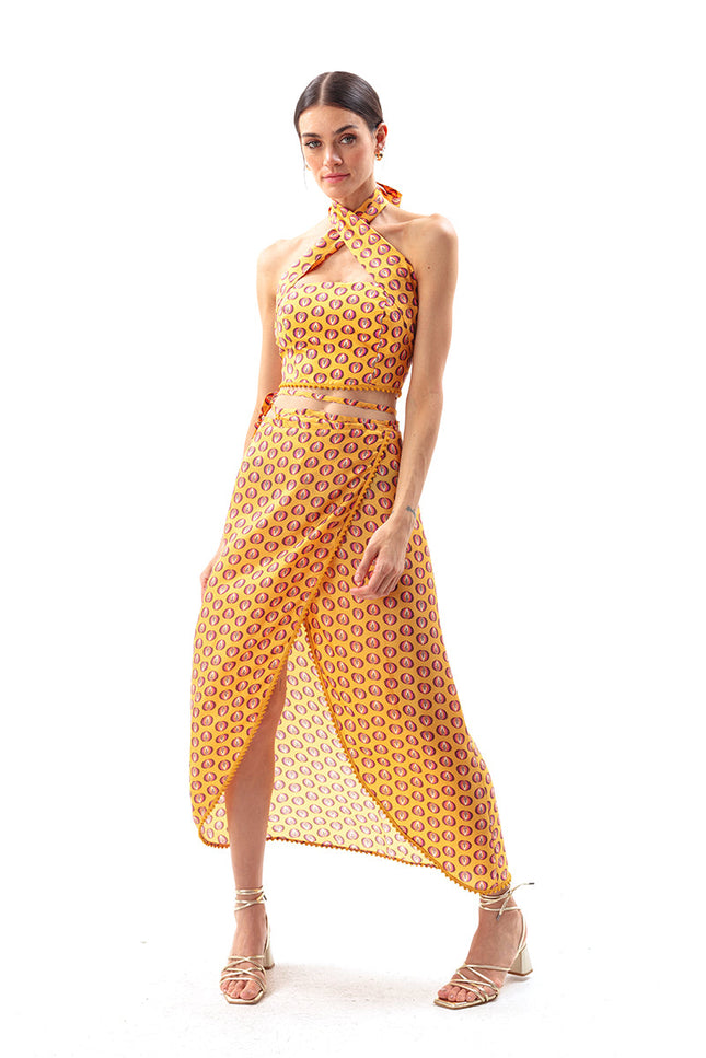 Movom | Zing Blouse with crossed neck