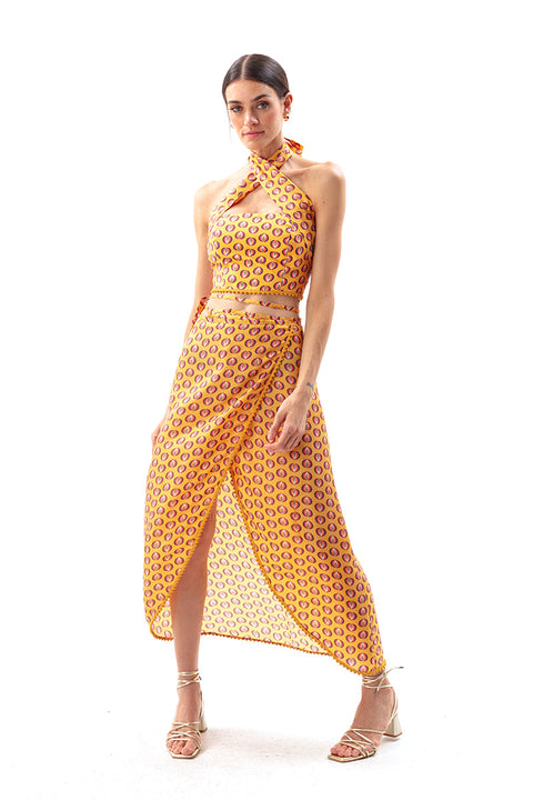 Movom | Zing Blouse with crossed neck