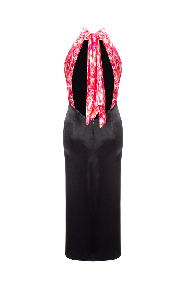 Movom | Vega Maxi dress with halter neck