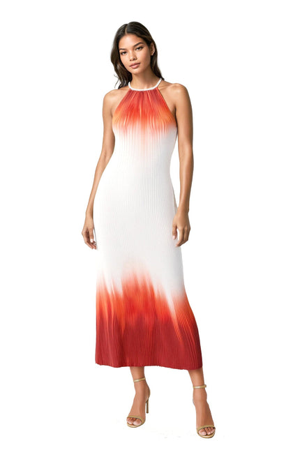 Movom | GRACE HALTER NECK DRESS