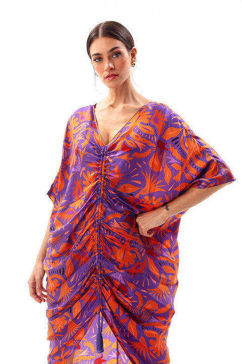 Movom | Mauve Kaftan
