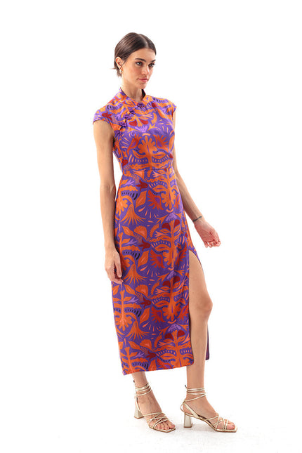Movom | Sukienka maxi Mauve
