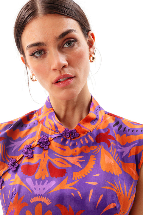 Movom | Mauve Maxi dress