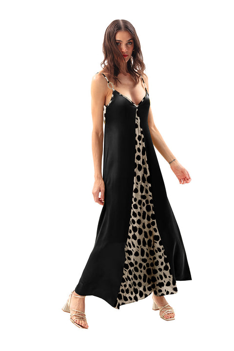 Movom | Astral V-neck Maxi dress