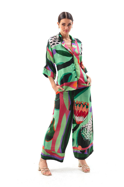 Movom | Sylvia Wide Leg Trousers