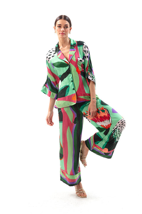 Movom | Sylvia Wide Leg Trousers