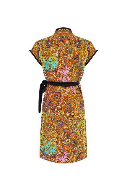 Movom | Poppy Midi dress Kimono reversible