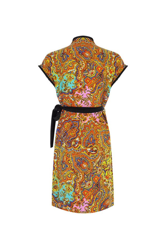 Movom | Poppy Midi dress Kimono reversible