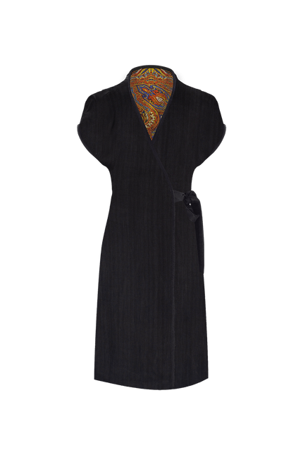 Movom | Poppy Midi dress Kimono reversible