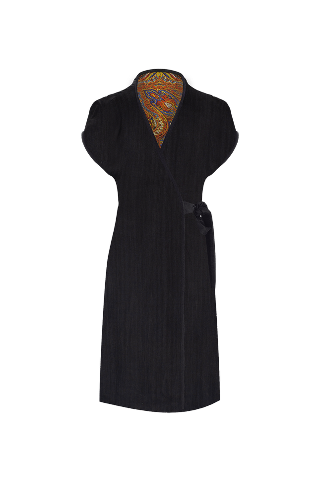 Movom | Poppy Midi dress Kimono reversible