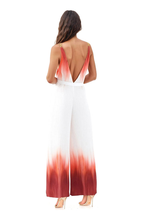 Movom | GRACE V NECK JUMPSUIT