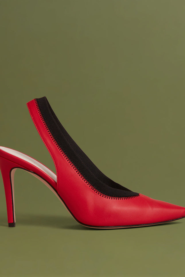 O2 Monde | Hindou Pumps red