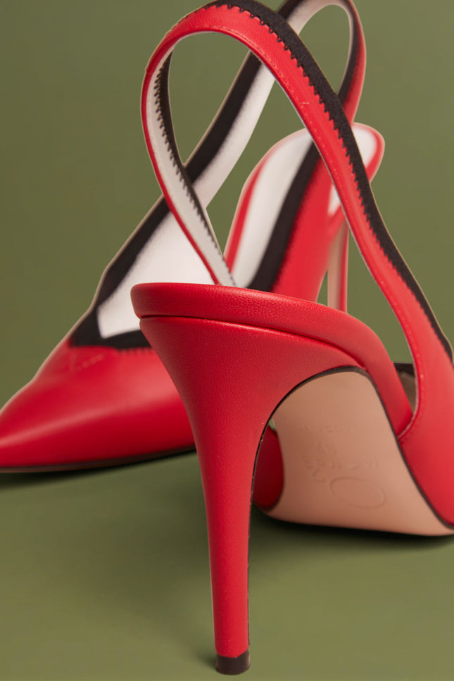 O2 Monde | Hindou Pumps red