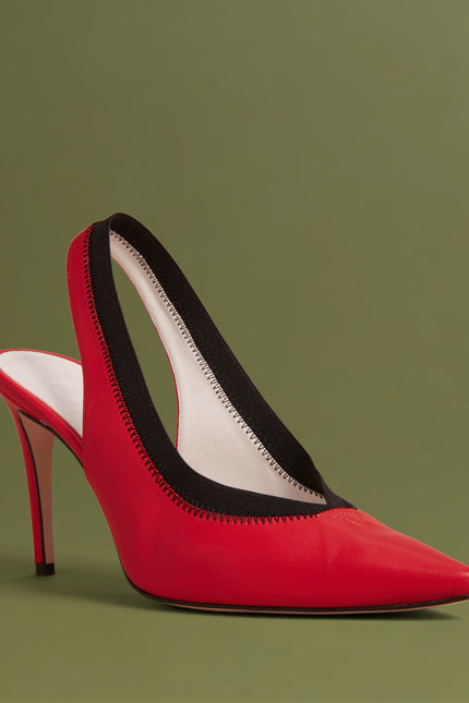 O2 Monde | Hindou Pumps red