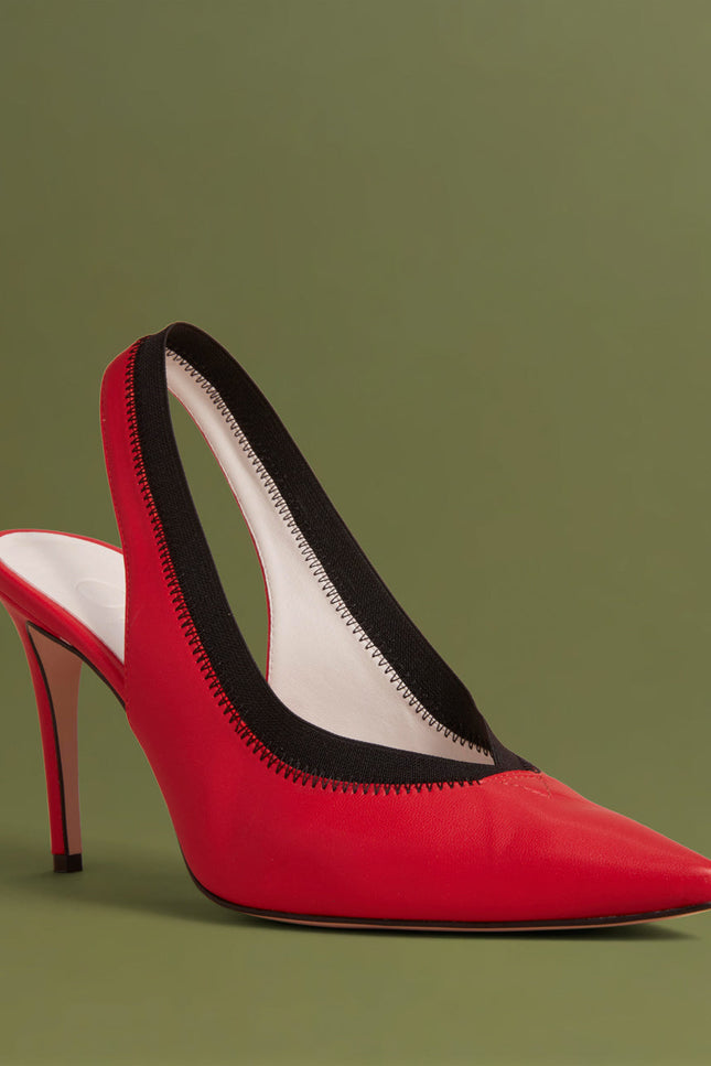 O2 Monde | Hindou Pumps red