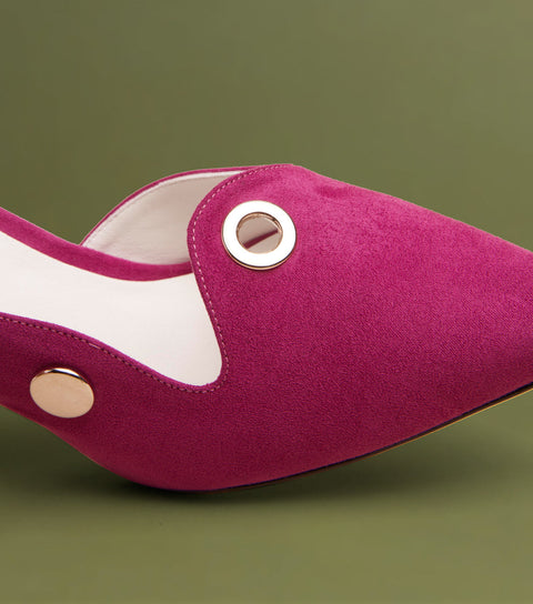 O2 Monde | Czółenka Martine fuksjowe