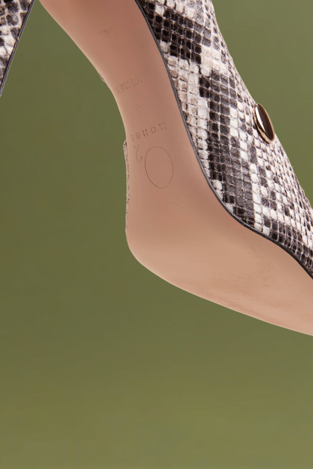 O2 Monde | Martine Pumps roccia snake