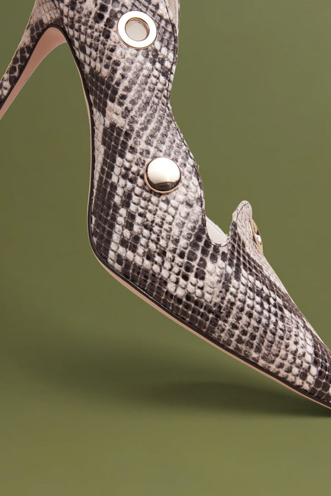 O2 Monde | Martine Pumps roccia snake