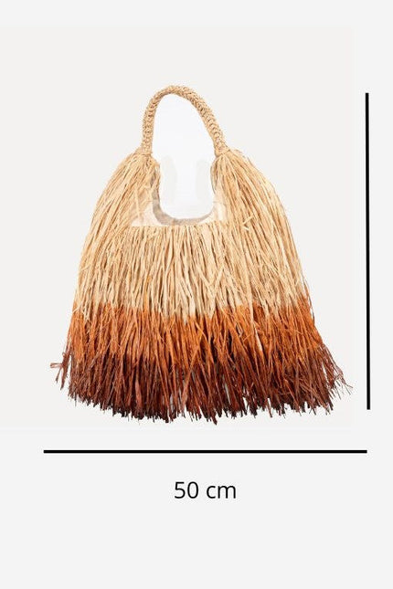 Entrudo | Shoulder bag Cimbres Raffia