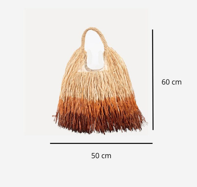 Entrudo | Shoulder bag Cimbres Raffia