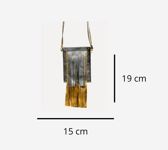 Entrudo | Talhas Crossbody gold & silver