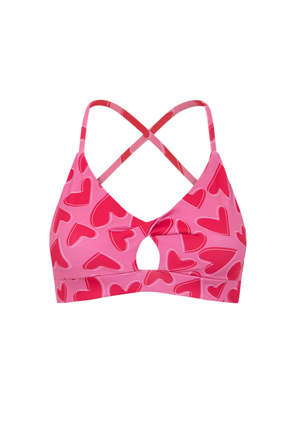 RUBISNACKS Barcelona | Mercury Sporty Bra hearts
