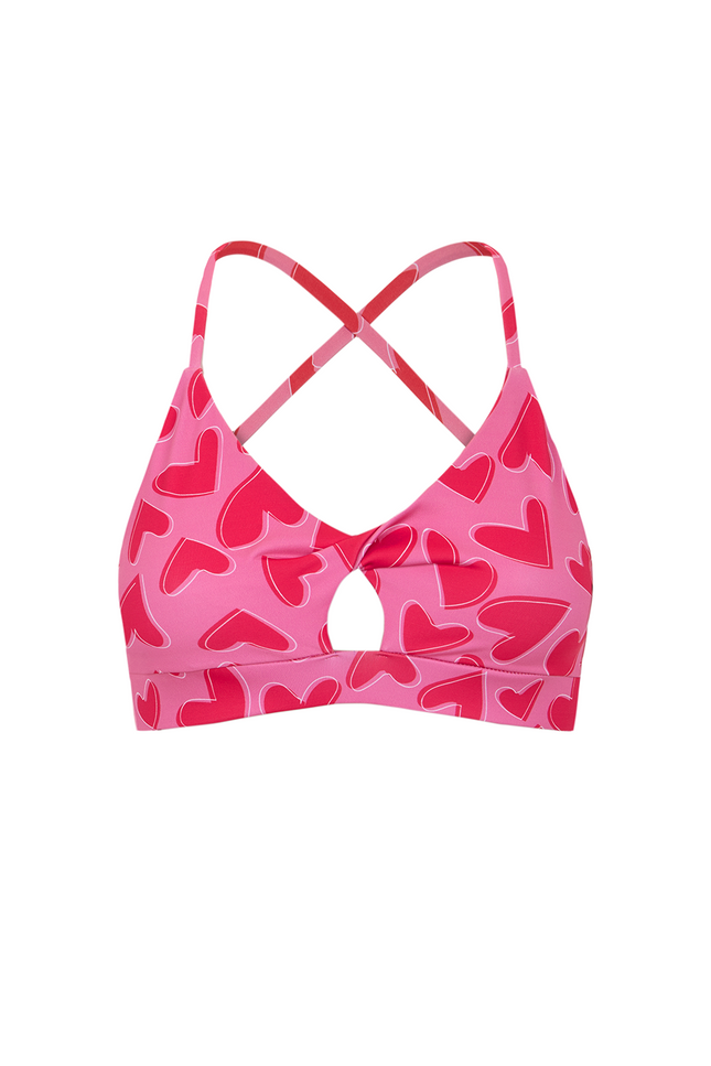 RUBISNACKS Barcelona | Mercury Sporty Bra hearts