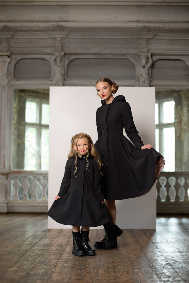 Mommy and me set in black