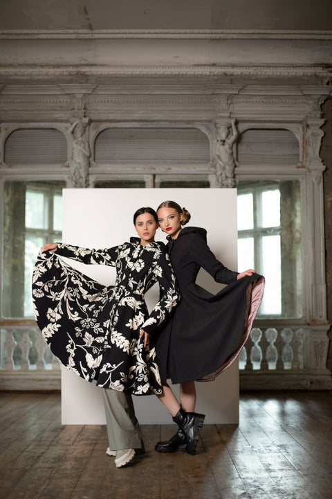 Fitted and Flared coats by RainSisters