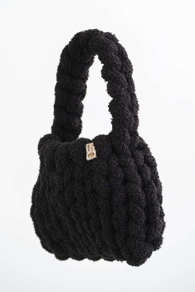 velvet handbag, chunky velvet bag, statement handbag, designer velvet bag, luxury soft bag, handmade velvet bag, unique fashion bag, trendy soft bag, machine washable handbag, elegant evening bag, soft chunky velvet handbag for everyday wear, handmade statement bag with a long handle, luxury machine washable bag for special occasions, unique velvet crossbody bag for women, fashion-forward plush bag with scarf, sponge cake bag, mini sponge cake bag