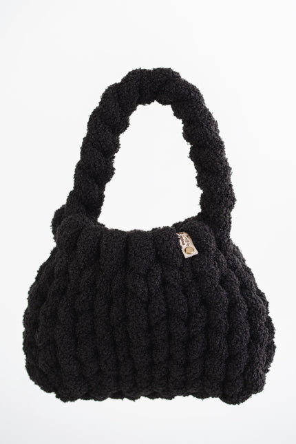 velvet handbag, chunky velvet bag, statement handbag, designer velvet bag, luxury soft bag, handmade velvet bag, unique fashion bag, trendy soft bag, machine washable handbag, elegant evening bag, soft chunky velvet handbag for everyday wear, handmade statement bag with a long handle, luxury machine washable bag for special occasions, unique velvet crossbody bag for women, fashion-forward plush bag with scarf, sponge cake bag, mini sponge cake bag