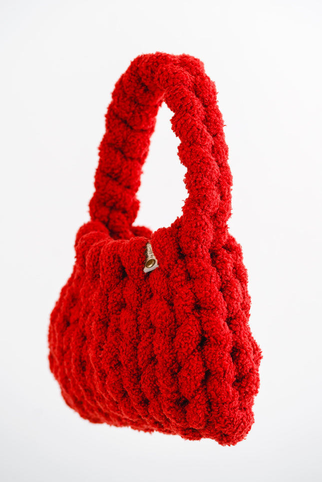 velvet handbag, chunky velvet bag, statement handbag, designer velvet bag, luxury soft bag, handmade velvet bag, unique fashion bag, trendy soft bag, machine washable handbag, elegant evening bag, soft chunky velvet handbag for everyday wear, handmade statement bag with a long handle, luxury machine washable bag for special occasions, unique velvet crossbody bag for women, fashion-forward plush bag with scarf, sponge cake bag, mini sponge cake bag