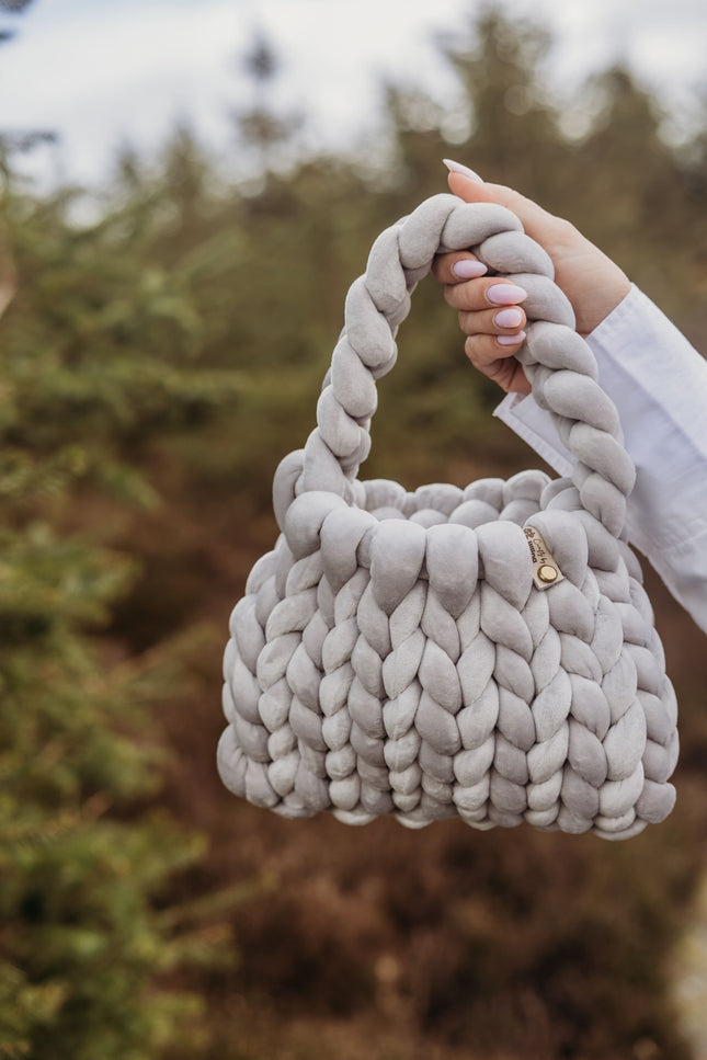 velvet handbag, chunky velvet bag, statement handbag, designer velvet bag, luxury soft bag, handmade velvet bag, unique fashion bag, trendy soft bag, machine washable handbag, elegant evening bag, soft chunky velvet handbag for everyday wear, handmade statement bag with a long handle, luxury machine washable bag for special occasions, unique velvet crossbody bag for women, fashion-forward plush bag with scarf