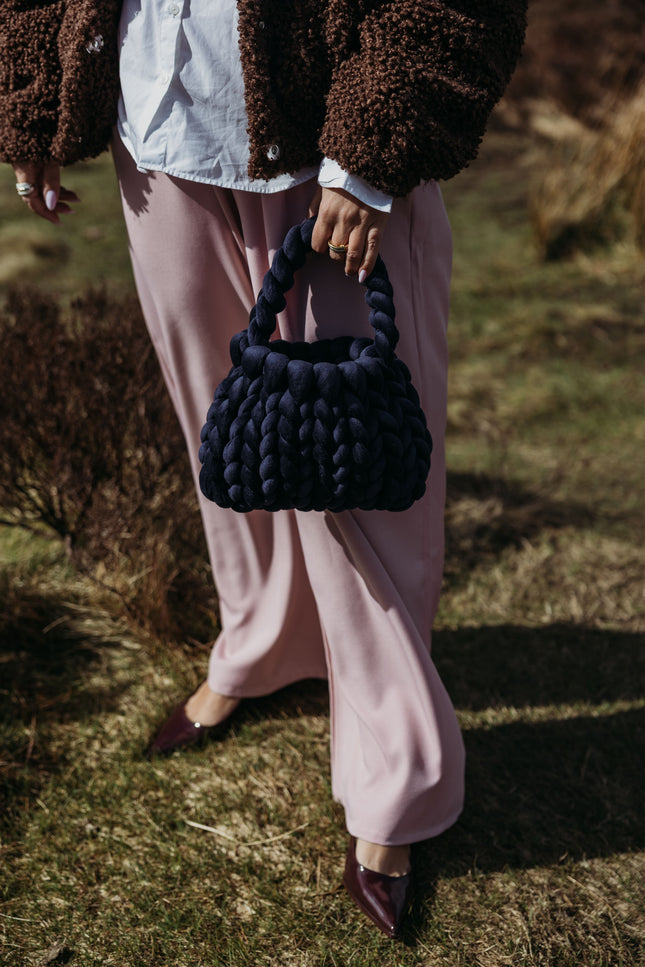 velvet handbag, chunky velvet bag, statement handbag, designer velvet bag, luxury soft bag, handmade velvet bag, unique fashion bag, trendy soft bag, machine washable handbag, elegant evening bag, soft chunky velvet handbag for everyday wear, handmade statement bag with a long handle, luxury machine washable bag for special occasions, unique velvet crossbody bag for women, fashion-forward plush bag with scarf