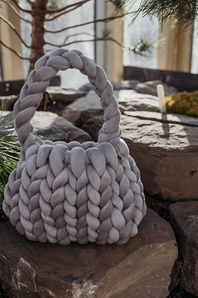 velvet handbag, chunky velvet bag, statement handbag, designer velvet bag, luxury soft bag, handmade velvet bag, unique fashion bag, trendy soft bag, machine washable handbag, elegant evening bag, soft chunky velvet handbag for everyday wear, handmade statement bag with a long handle, luxury machine washable bag for special occasions, unique velvet crossbody bag for women, fashion-forward plush bag with scarf
