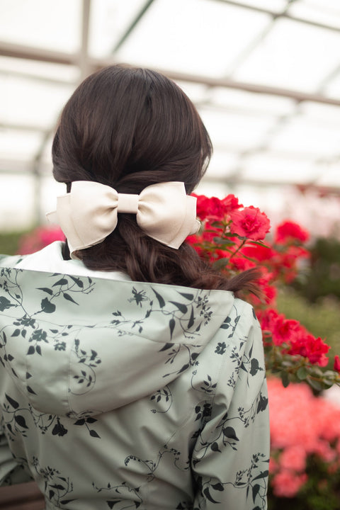 RainSisters | Double Breasted Trench Coat for Spring in Light Green 'Minty Meadow'