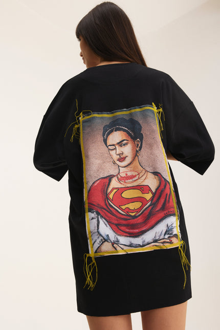 MySimplicated | T-shirt Superwoman black
