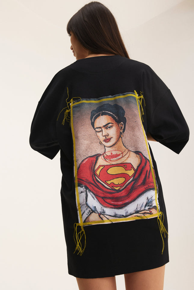 MySimplicated | T-shirt Superwoman black
