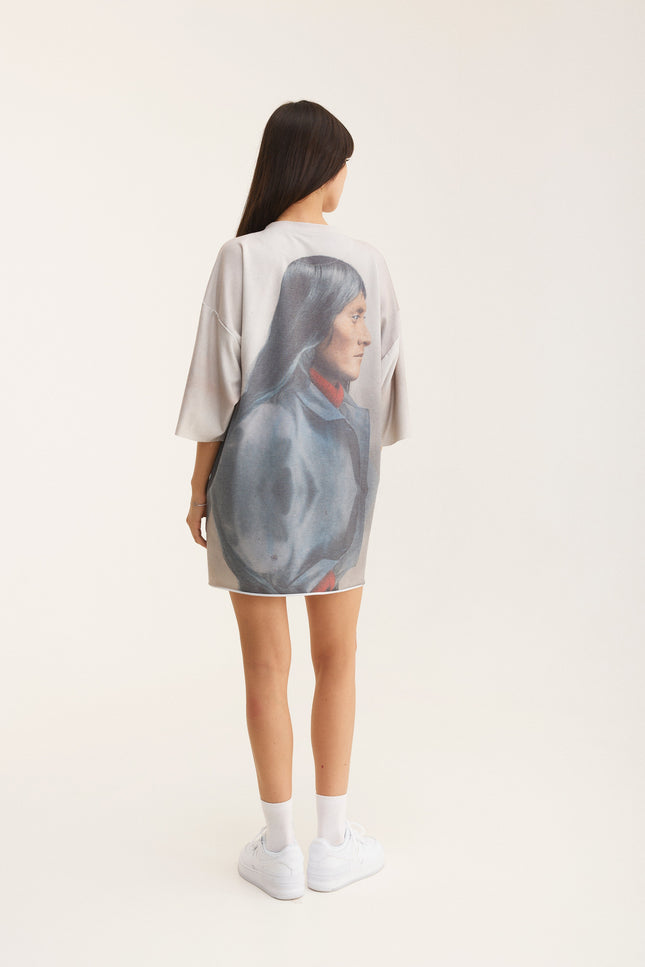MySimplicated | Full Print T-shirt beige
