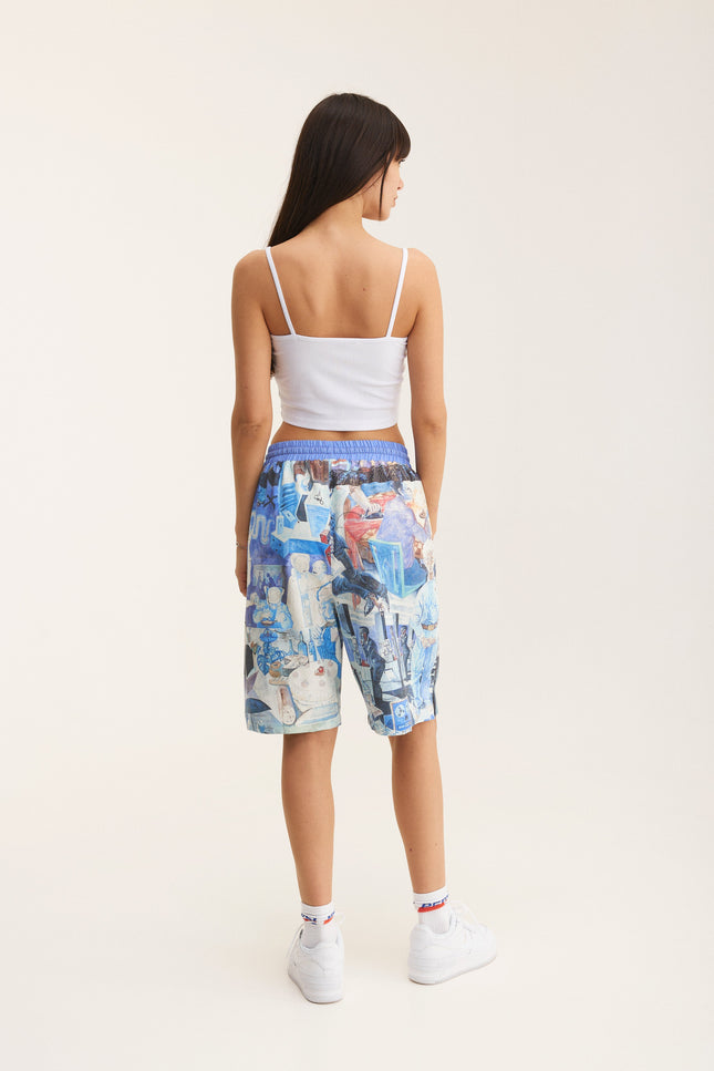 MySimplicated | Bermuda Loose Shorts Graffiti