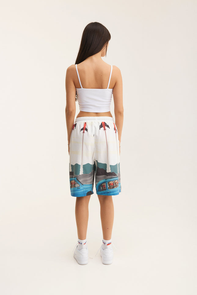 MySimplicated | Bermuda Loose Shorts Rockets