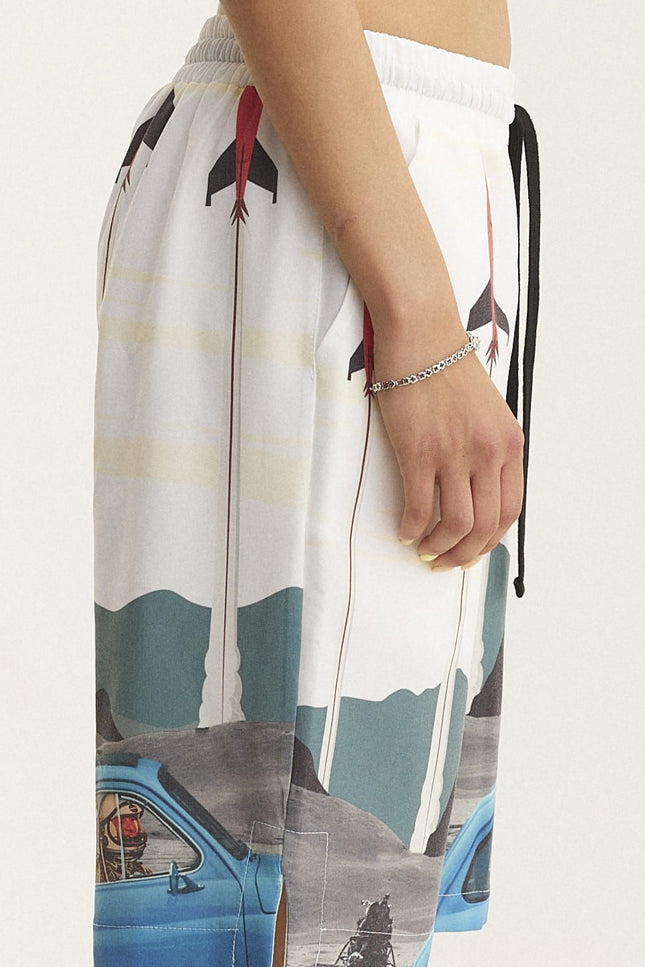 MySimplicated | Bermuda Loose Shorts Rockets